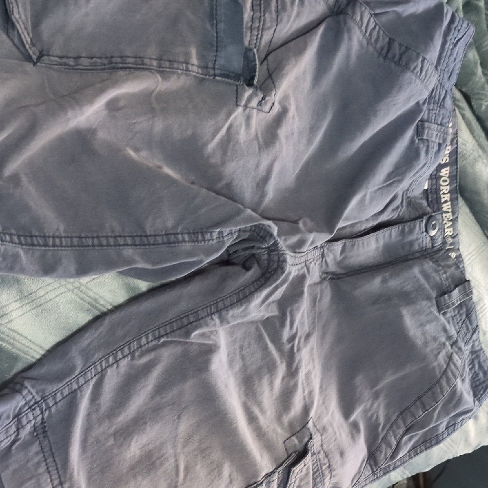 Men's Gray Cargo Pants